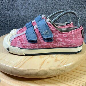 Keen Shoes Sula Womens Size 5 Pink Blue Canvas Casual Comfort Outdoor Sneakers